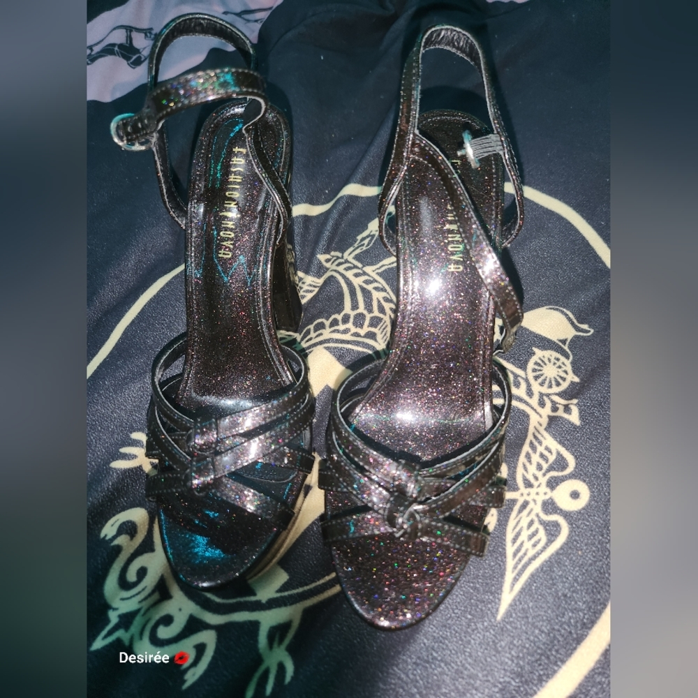 Sparkle heels